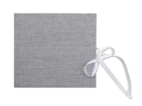 CD/USB Case 15x15 cm. Weiss, Grau